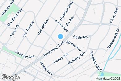 Map image of the property - 1013 Potomac Ave