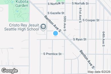 Map image of the property - 5728 S Ryan St