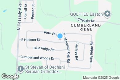 Map image of the property - 3208 E Hudson St