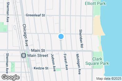 Map image of the property - 925 Forest Ave