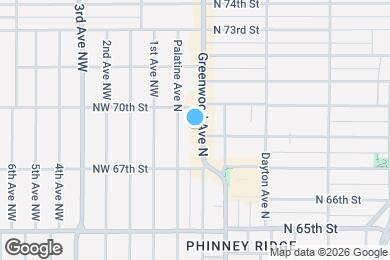 Map image of the property - 6801 Greenwood Ave N
