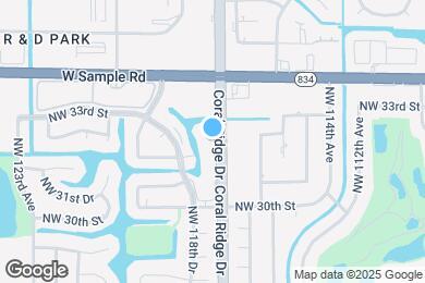 Map image of the property - 3210 Coral Ridge Dr