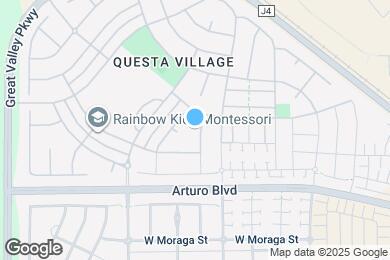 Map image of the property - 691 N Oliveto Dr