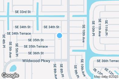 Map image of the property - 3428 SE 8th Pl