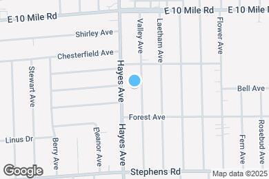 Map image of the property - 24591 Valley Ave