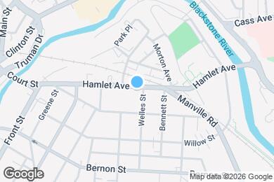 Map image of the property - 79 Hamlet Ave