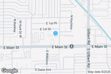 Map image of the property - 1749 E Pepper Cir