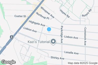 Map image of the property - 126 Lisbon Ave