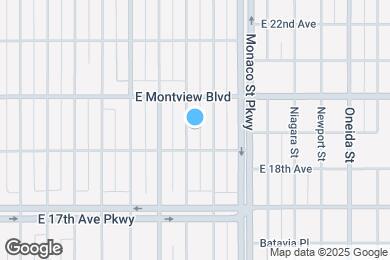 Map image of the property - 1938 Leyden St