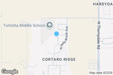 Map image of the property - 8661 N Newhill Ave