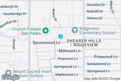 Map image of the property - 215 Sprucewood Ln
