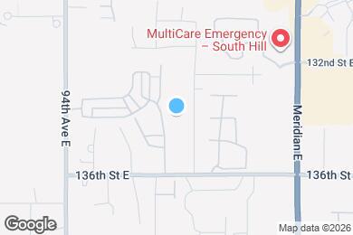 Map image of the property - 13413 97th Ave E