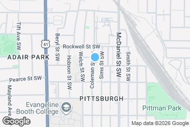 Map image of the property - 888 Coleman St SW