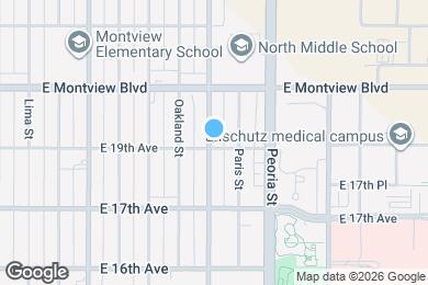 Map image of the property - 1910 Oswego St