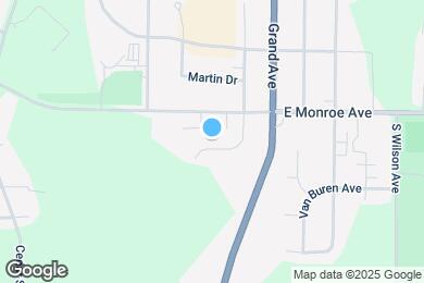 Map image of the property - 841 Evergreen Dr
