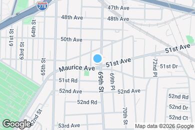 Map image of the property - 5062 69th St