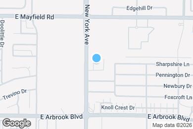 Map image of the property - 3507 Cydnie Ann Ct