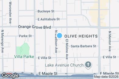 Map image of the property - 608 N Madison Ave