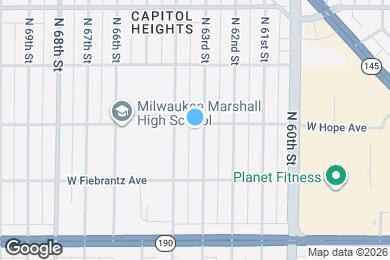 Map image of the property - 4171 N 63rd St