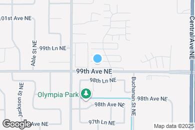 Map image of the property - 9902 Fillmore St NE