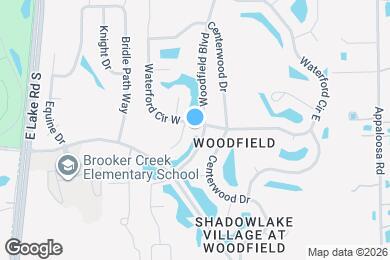 Map image of the property - 598 Waterford Cir W