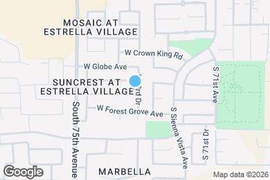 Map image of the property - 7308 W Superior Ave