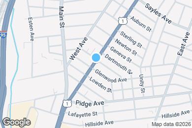 Map image of the property - 508 Pawtucket Ave