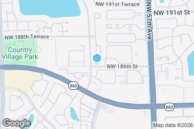 Map image of the property - 6155 NW 186th St