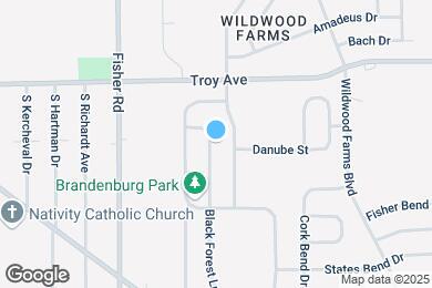 Map image of the property - 3115 Black Forest Ln