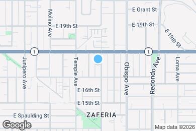 Map image of the property - 1745 Orizaba Ave