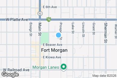 Map image of the property - 415 Prospect St