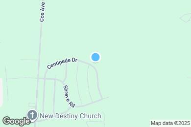 Map image of the property - 1424 Centipede Dr