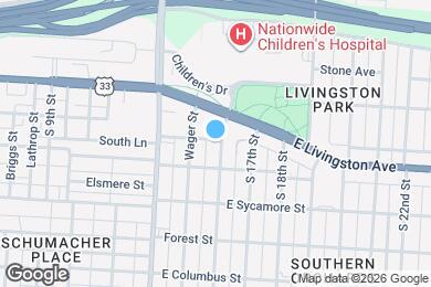 Map image of the property - 663 Ann St