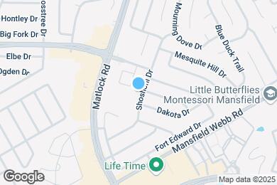 Map image of the property - 8116 Shoshoni Dr