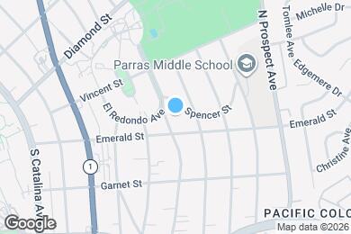 Map image of the property - 108 N Helberta Ave