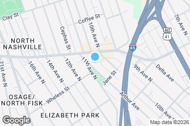 Map image of the property - 1724 Arthur Ave