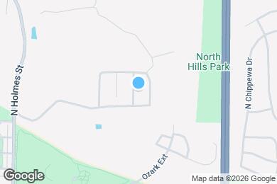 Map image of the property - 3305 N Tracy Ave