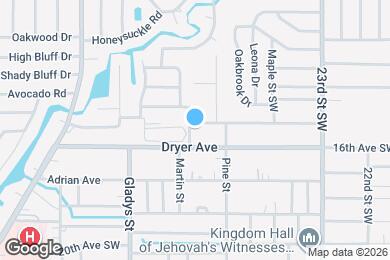 Map image of the property - 1501 Fuller St