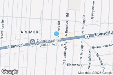 Map image of the property - 2900 E Broad St