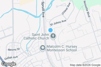 Map image of the property - 3965 Saint Johns Ave
