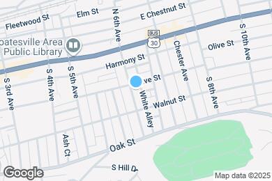 Map image of the property - 71 S 6th Ave