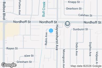 Map image of the property - 16625 Osborne St