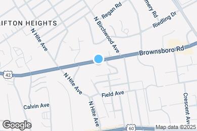 Map image of the property - 2730 Brownsboro Rd