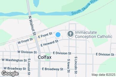 Map image of the property - 110 N Maple St