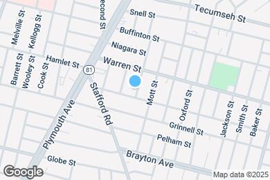 Map image of the property - 181 Foster St