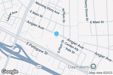 Map image of the property - 1608 Angier Ave