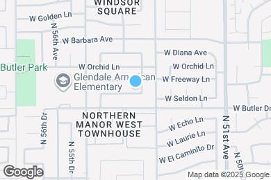 Map image of the property - 5328 W Seldon Ln