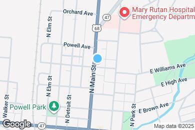 Map image of the property - 500 N Main St