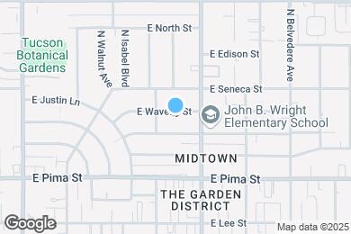 Map image of the property - 4226 E Waverly St