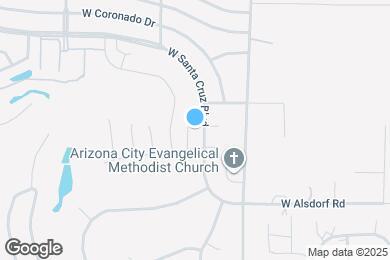 Map image of the property - 8257 W Santa Cruz Blvd